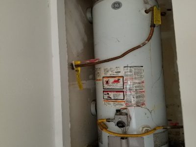 Gas Water Heater Tank For Repair Maintenance