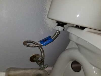 Toilet Water Supply Line Replacement